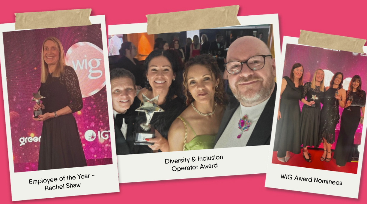 Winners at the WIG Awards!